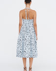 Ellison Dress, Frost & Black