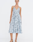 Ellison Dress, Frost & Black
