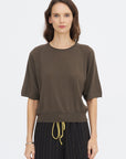 Solange Superfine Merino Top, Loden