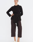 Knot Sweater, Brown