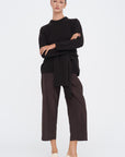 Knot Sweater, Brown