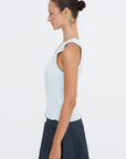 Eloise Knit Top, Frost