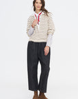 Denim Relaxed Pant, Black