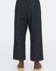 Denim Relaxed Pant, Black