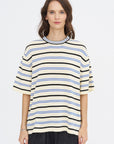 Organic Cotton Striped T-Shirt, Stripe