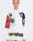 Poplin Shirt, Lily White