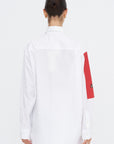 Poplin Shirt, Lily White