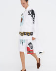 Poplin Shirt, Lily White