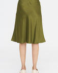 Bias Skirt, Olive