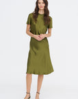 Bias Combo T-shirt, Olive