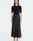 Combo T-Shirt Dress, Black