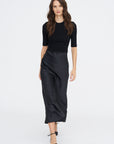 Combo T-Shirt Dress, Black