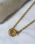 Hag Stone - Slim Mini, Yellow Gold