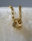 Hag Stone - Slim Mini, Yellow Gold