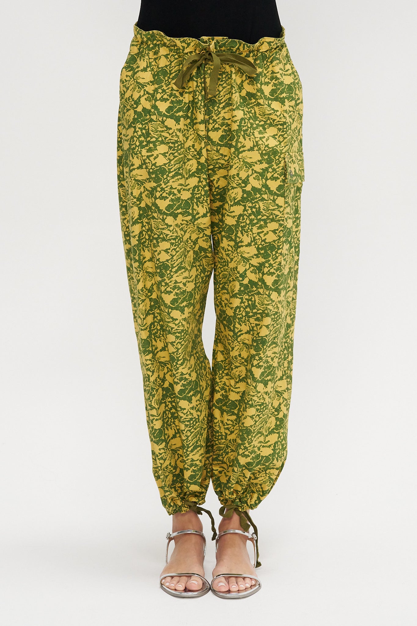 Drawstring Cargo Pants by Chimala - La Garçonne