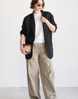 TIBI - Silk Nylon Liam Blazer, Navy