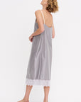 Slip Dress, Charcoal
