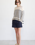 TIBI - Pull on Shorts, Navy