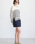 TIBI - Pull on Shorts, Navy