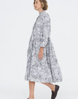 Greta Dress, Bright Flower