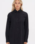 A-Line Tunic Shirt, Black