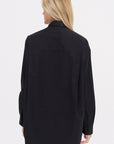 A-Line Tunic Shirt, Black