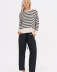 Swing Crew, Crema & Black Stripe