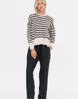 Swing Crew, Crema & Black Stripe