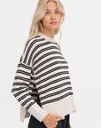 Swing Crew, Crema & Black Stripe