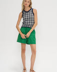 Gingham Tank, Midnight Combo