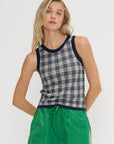 Gingham Tank, Midnight Combo