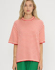 Organic Cotton Oversized T-Shirt, Stripe