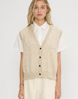 Flecked Waistcoat, Natural