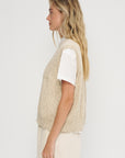 Flecked Waistcoat, Natural