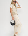 Flecked Waistcoat, Natural