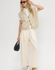Flecked Waistcoat, Natural
