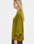 Merino Wool Oversized Sweater, Woodbine
