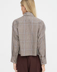 Checked Shirt, Brown