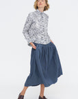 Tyrol Shirt, Bright Flower