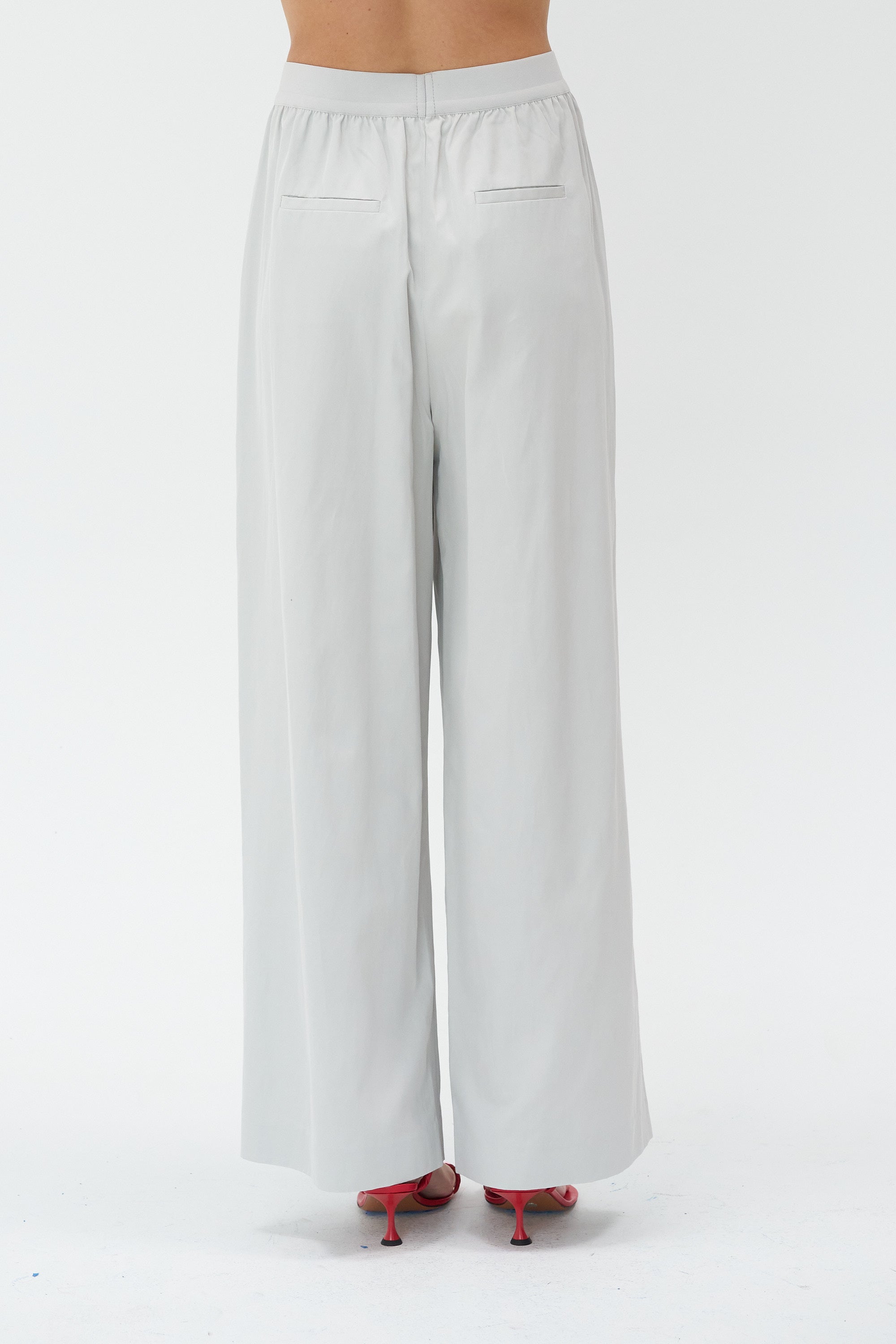 TIBI - Marit Pull-on Pant, Stone
