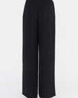 Maud Zip Pull-on Pants, Black