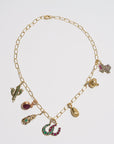 Festok - Pistache Pendant, Yellow Gold