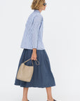 Tina Shirt, Multi Stripe