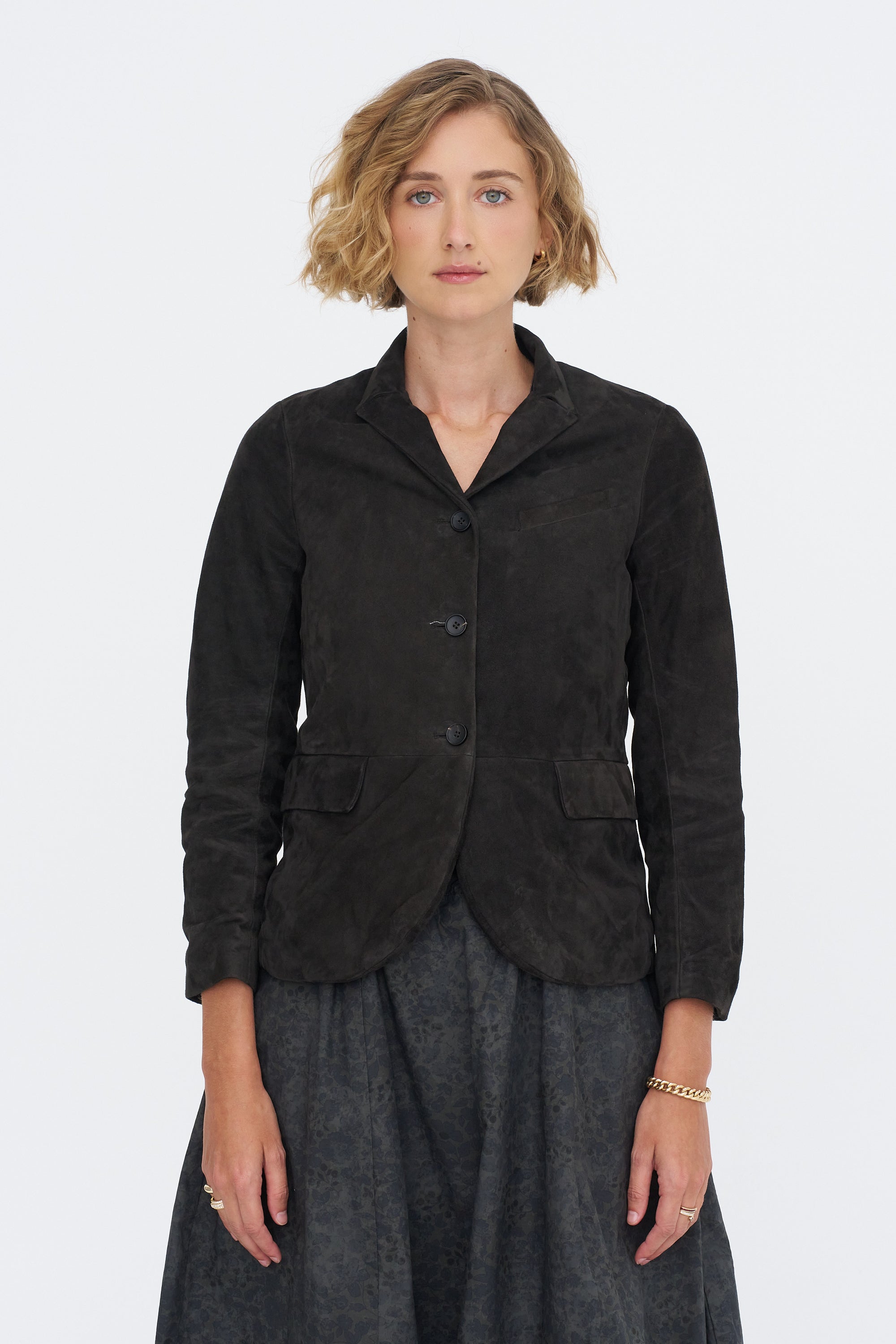 Leather Tyrol Jacket, Deep Brown