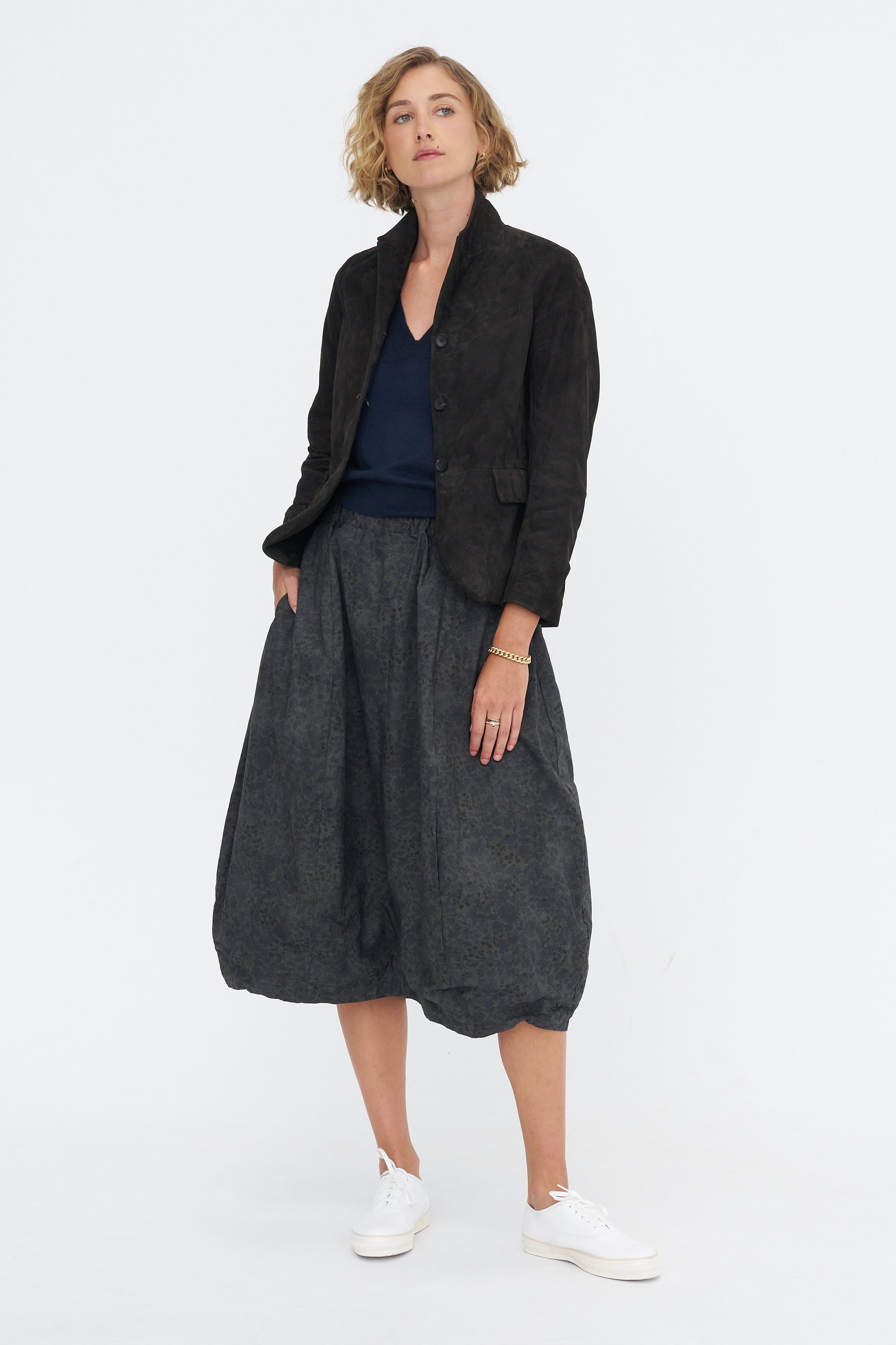 Leather Tyrol Jacket, Deep Brown