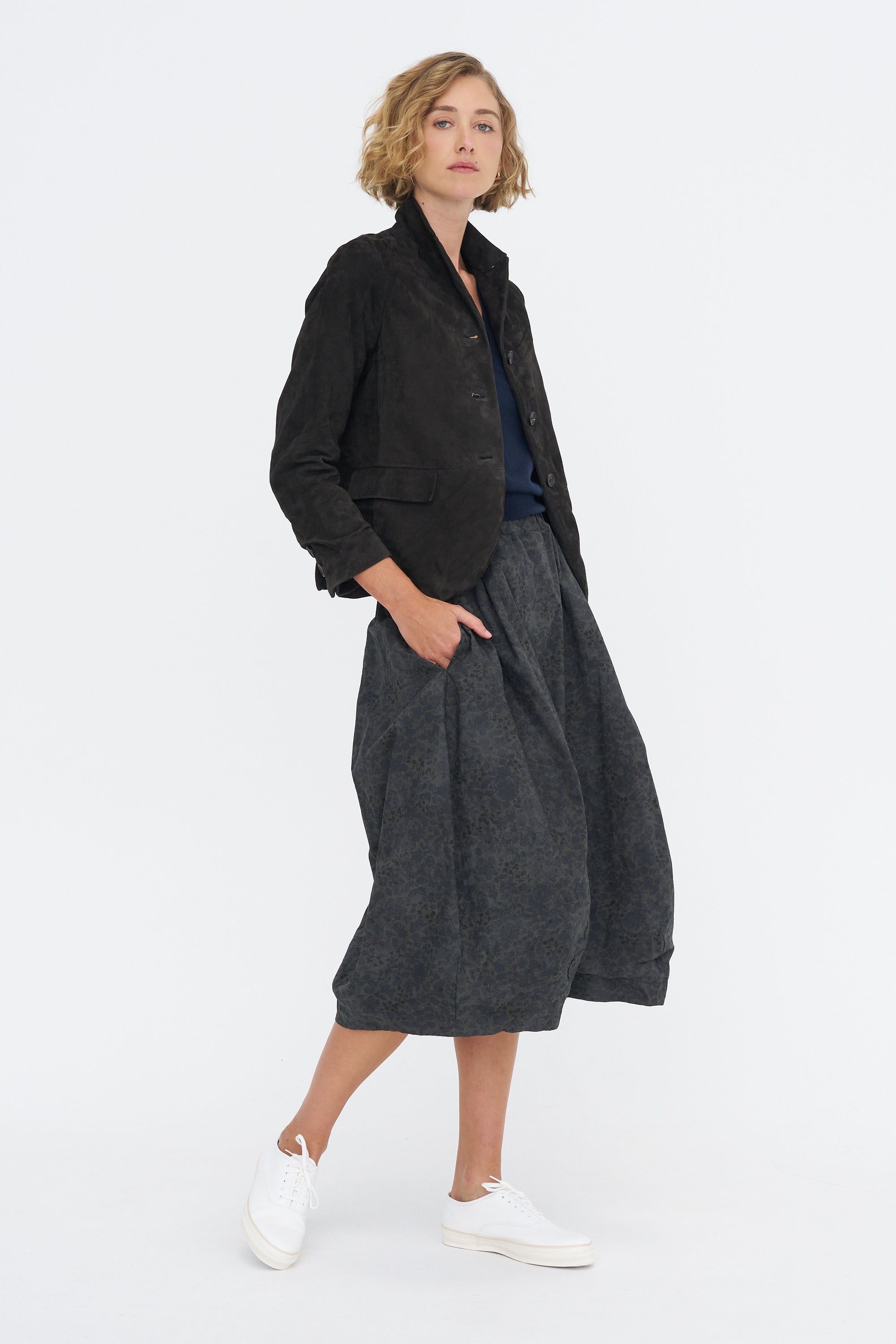 Leather Tyrol Jacket, Deep Brown