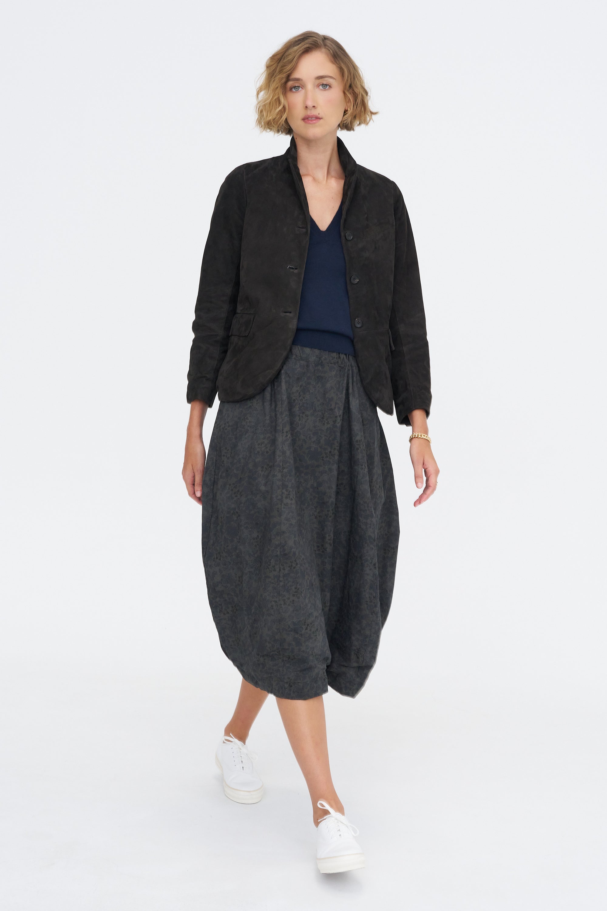 Leather Tyrol Jacket, Deep Brown