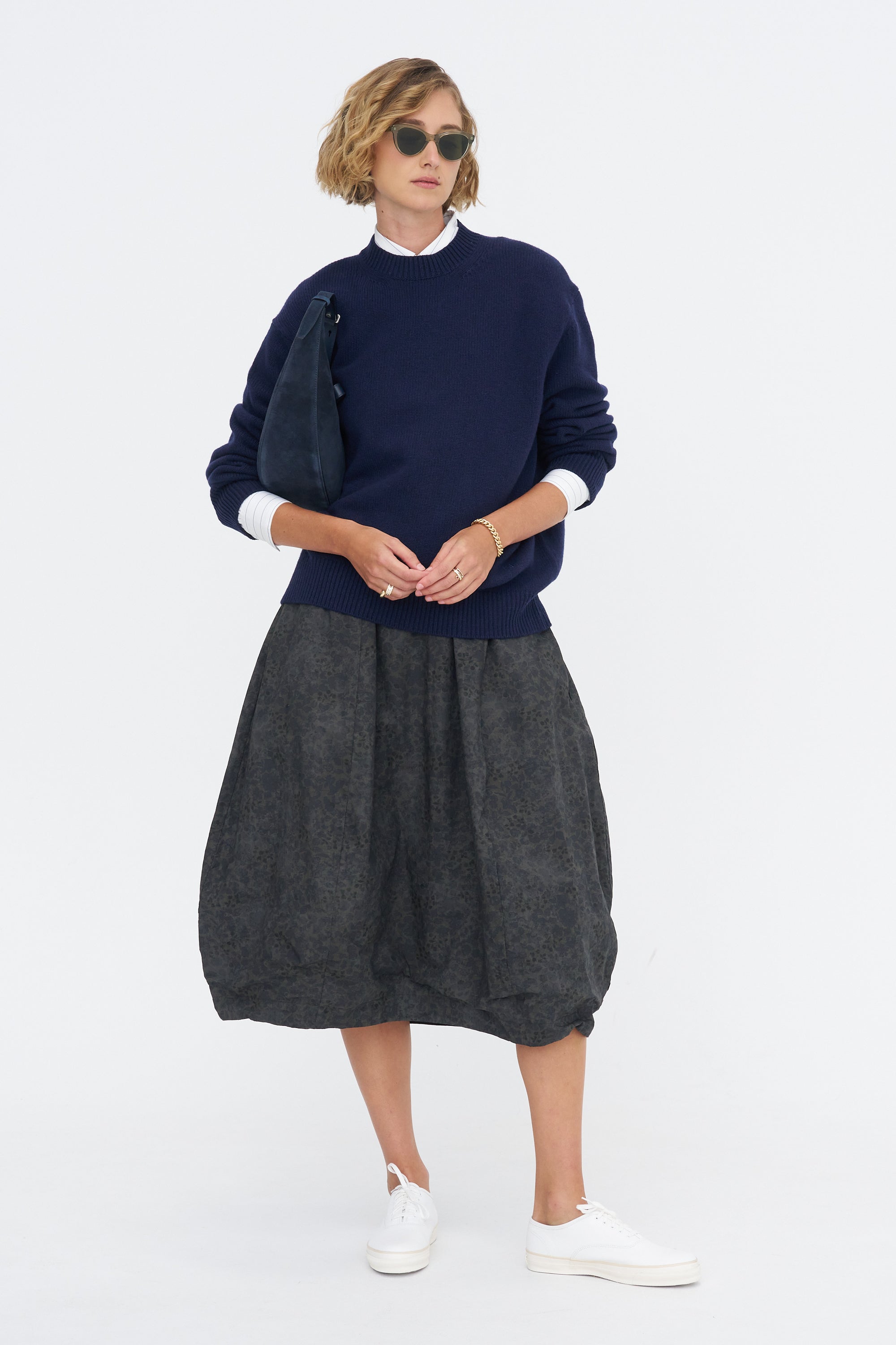 Carla Skirt, Dark Flower