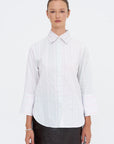 Nico Petite Shirt, Stripe Mix