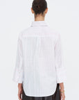 Nico Petite Shirt, Stripe Mix